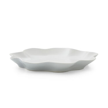 Sophie Conran Floret Large Serving Platter, Dove Grey